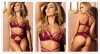 Lingerie 8656 bordeaux 2 peças S/M