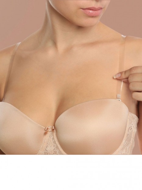 Alças transparentes silicone 10mm
