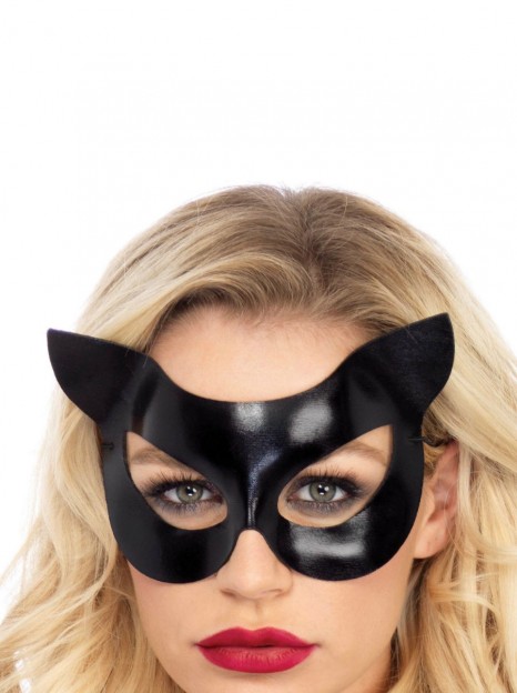 Máscara de vinil de catwoman
