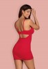 Jolierose camisa de noite e tanga - Perfeita para peitos grandes! 