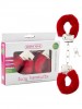 ALGEMAS DE PELUCHE VERMELHAS