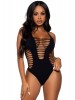 Racer body sem costuras preto