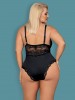 OB810 Body de renda Queen size (copas almofadadas)