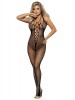 Bodystocking decote em V