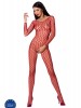 Catsuit BS068 vermelho
