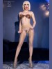 Collants efeito cinto de ligas CR-4312 nude