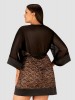 Robe Allunes padrão oncinha-2XL/3XL 44/46