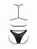 Conjunto Cobra Nive efeito pele de cobra