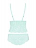 Delicanta top e cuecas cor menta
