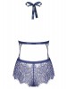 Flowlace body de renda azul