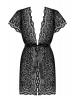 Giully robe padrão leopardo