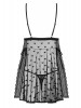 Heartia babydoll e tanga - com copas almofadadas