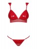 Hunteria conjunto vermelho