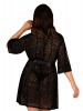 Robe Jagueria padrão leopardo 4XL/5XL 6XL/7XL