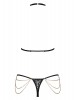Pantheria conjunto com correntes