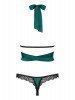 Sensuelia conjunto verde/preto