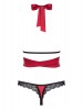Sensuelia conjunto vermelho/preto