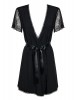 Robe e Tanga Miamor preto