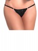 Tanga de renda MB107 preta