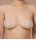 Tapa-mamilos de silicone cor pele 1 par