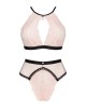 Lilines conjunto de 2 peças rosa nude