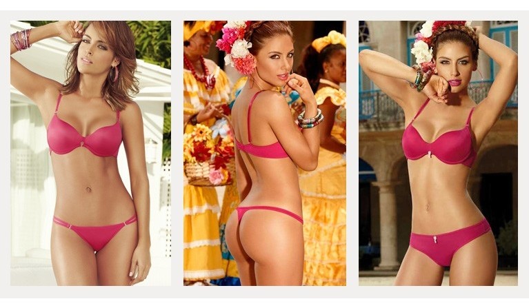 Soutien Luna cereja CM15660 32B | tanga S  | Promoção até dia 31.12.22