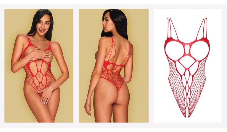 Body B133 vermelho