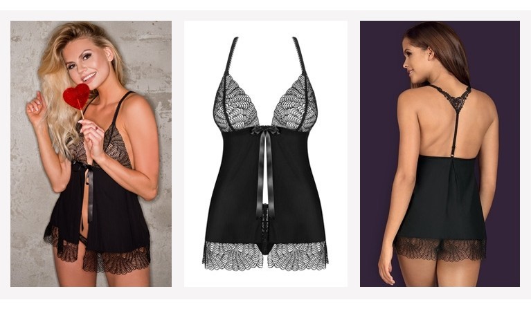 Chicca babydoll e tanga