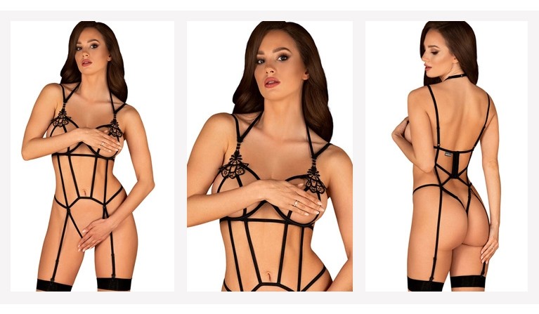 Badossa body com aberturas