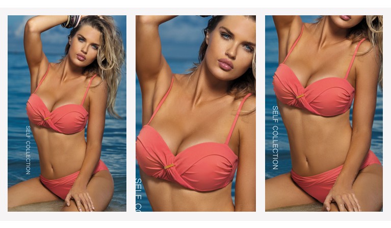 CUECA Biquini Cai-Cai Oceano Laranja Néon (S735)  | Promoção até dia 31.12.22