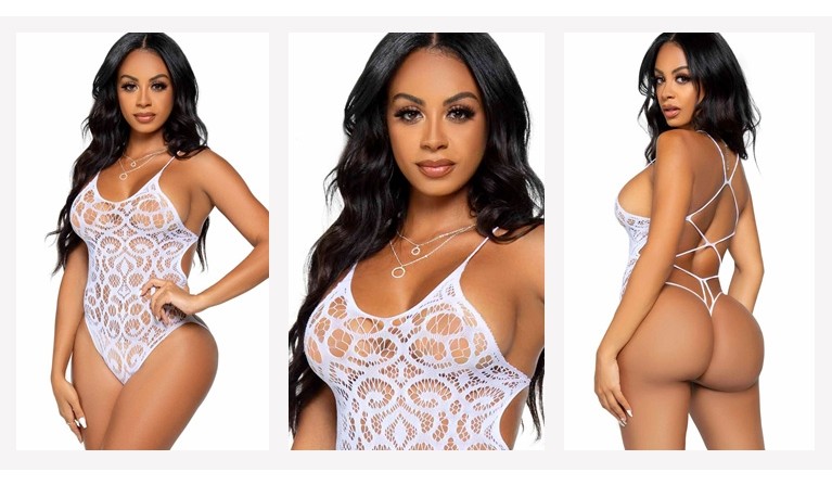Body de malha branco