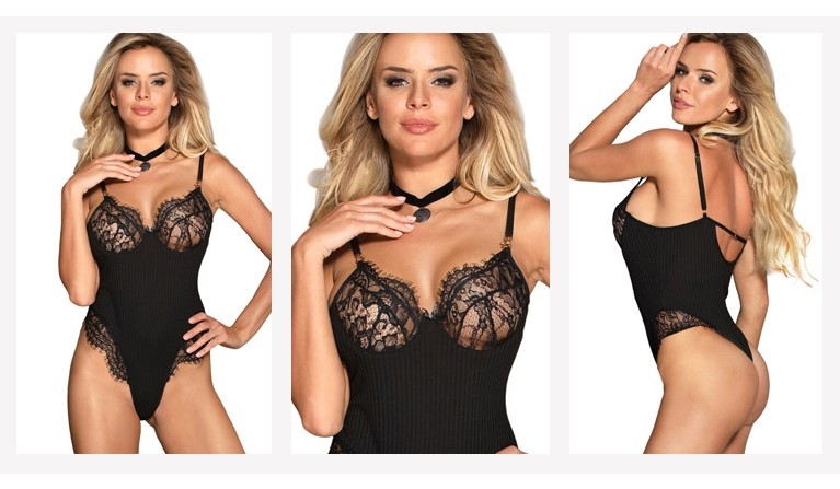 Body de renda Marguerita