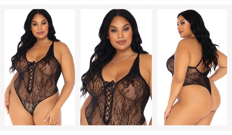 Floral body preto