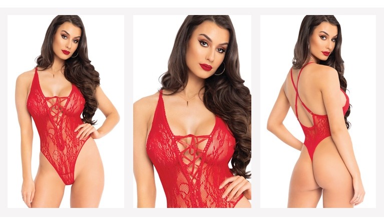 Floral body vermelho