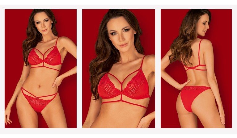 Diyosa conjunto vermelho