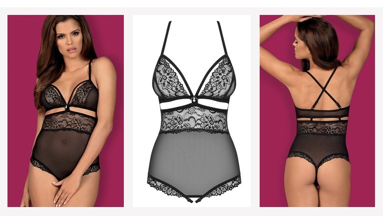 Body aberto OB838 preto