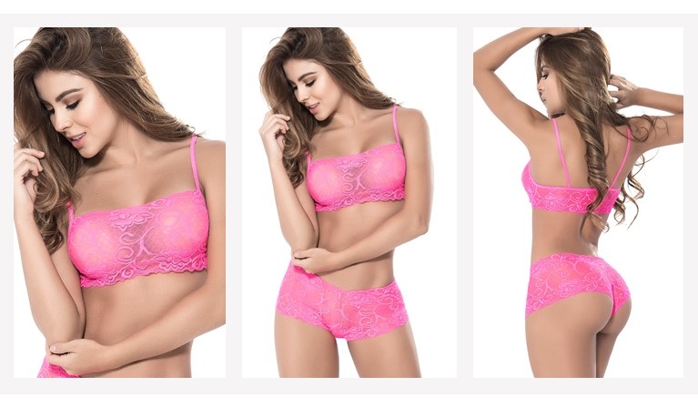 Lingerie MB206 hot pink