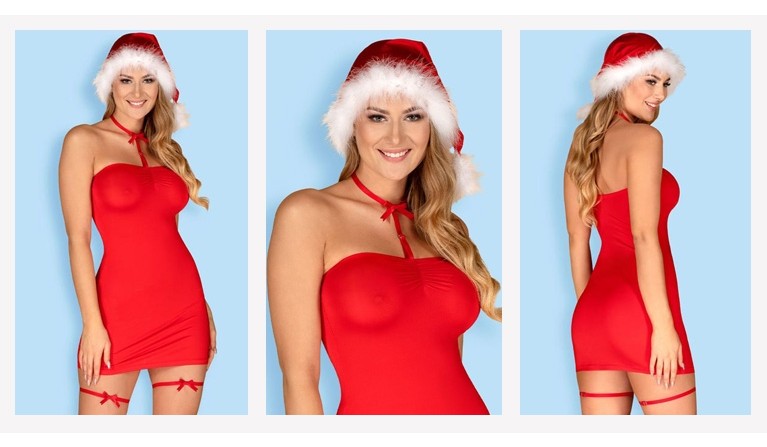 Kissmas camisa de noite 4 peças