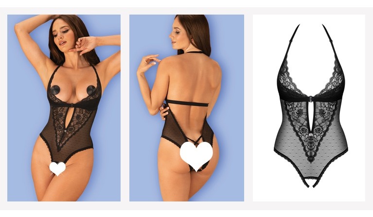 Mauress body com aberturas