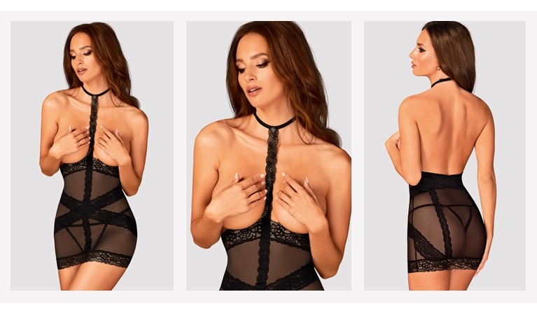 Lacrisia camisa e cuecas com aberturas