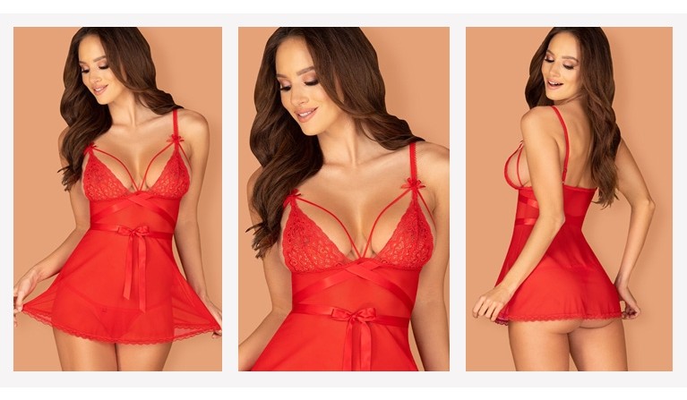 LOVLEA babydoll e tanga