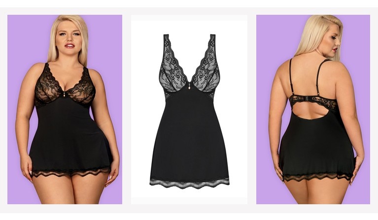 Luvae babydoll e tanga XXL