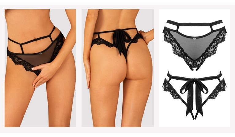 Setilla tanga com laço