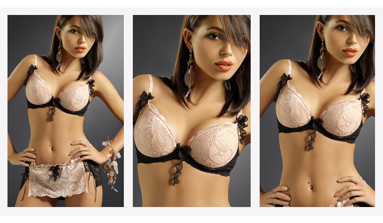 Pink push-up 32B