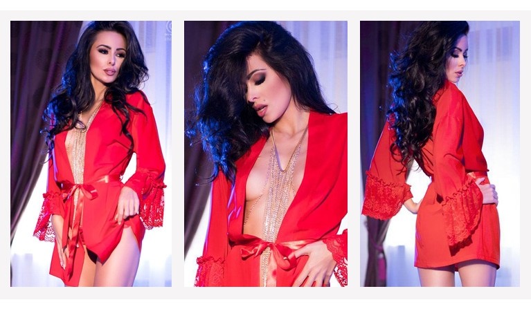 Robe CR-4084 vermelho