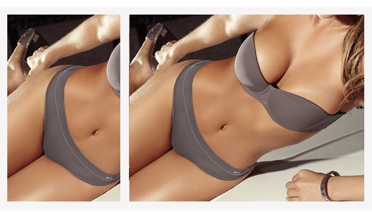 Tanga cinza CM16001 L/40 | Promoção até dia 31.12.22