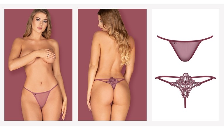 Tanga Luiza violeta nude  | Promoção até dia 31.12.22